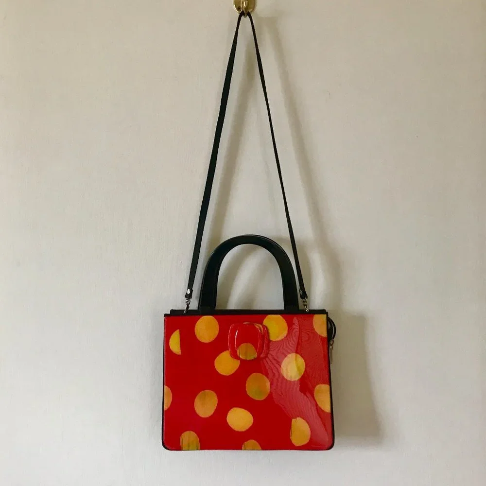 Sensational Pop Art Frascone Designer Handbag circa 1980s-90s - Picture 2 of 7